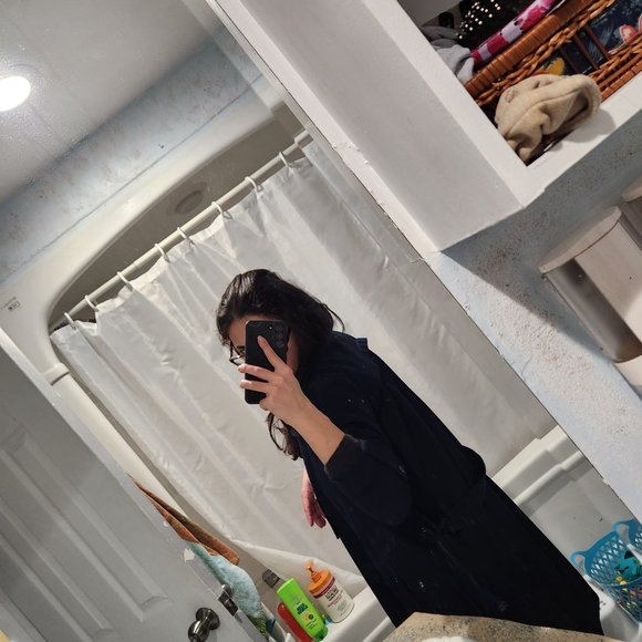 3/4 Sleeve Stylish Jacket Overcoat - Picture 4 of 6